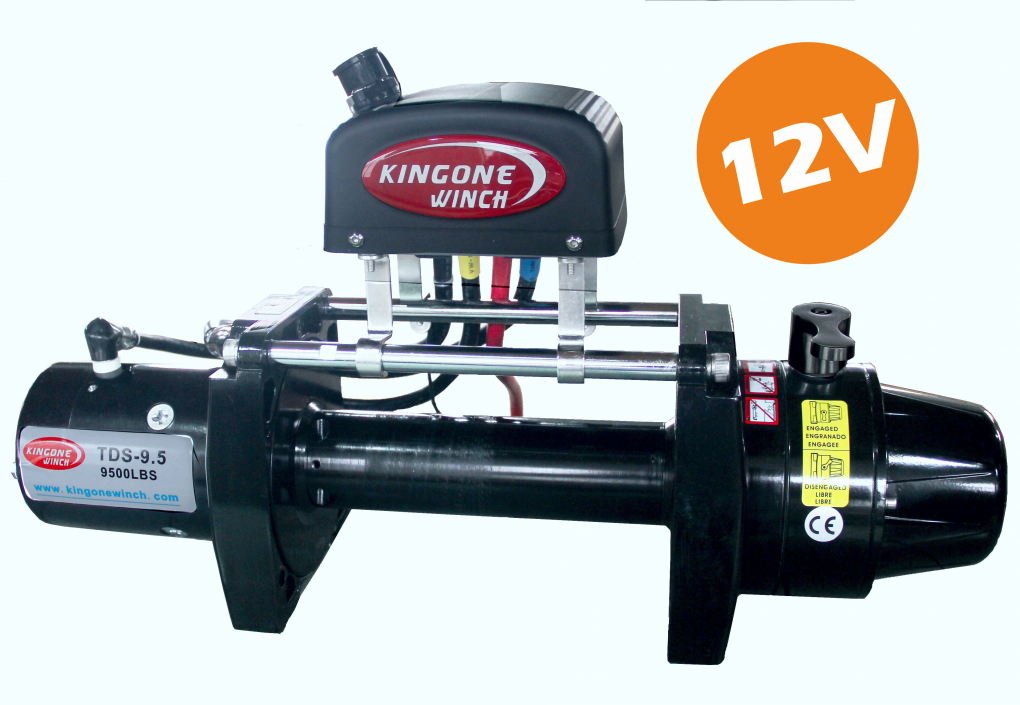 KINGONE TDS 9.5T 12 volt 4309 KG RJ4x4.nl voor 4x4 accessoires